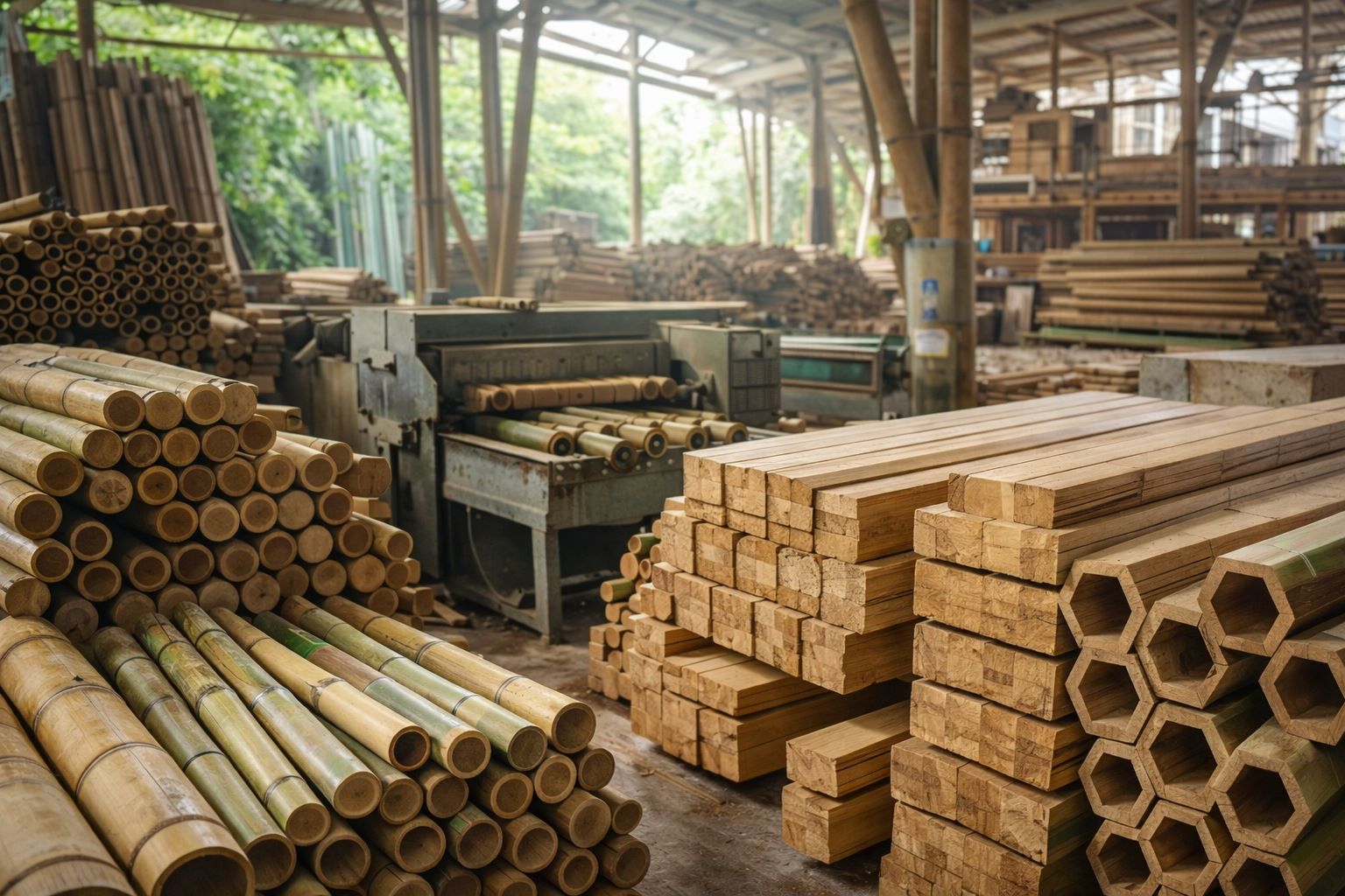 Bamboo Production Facility