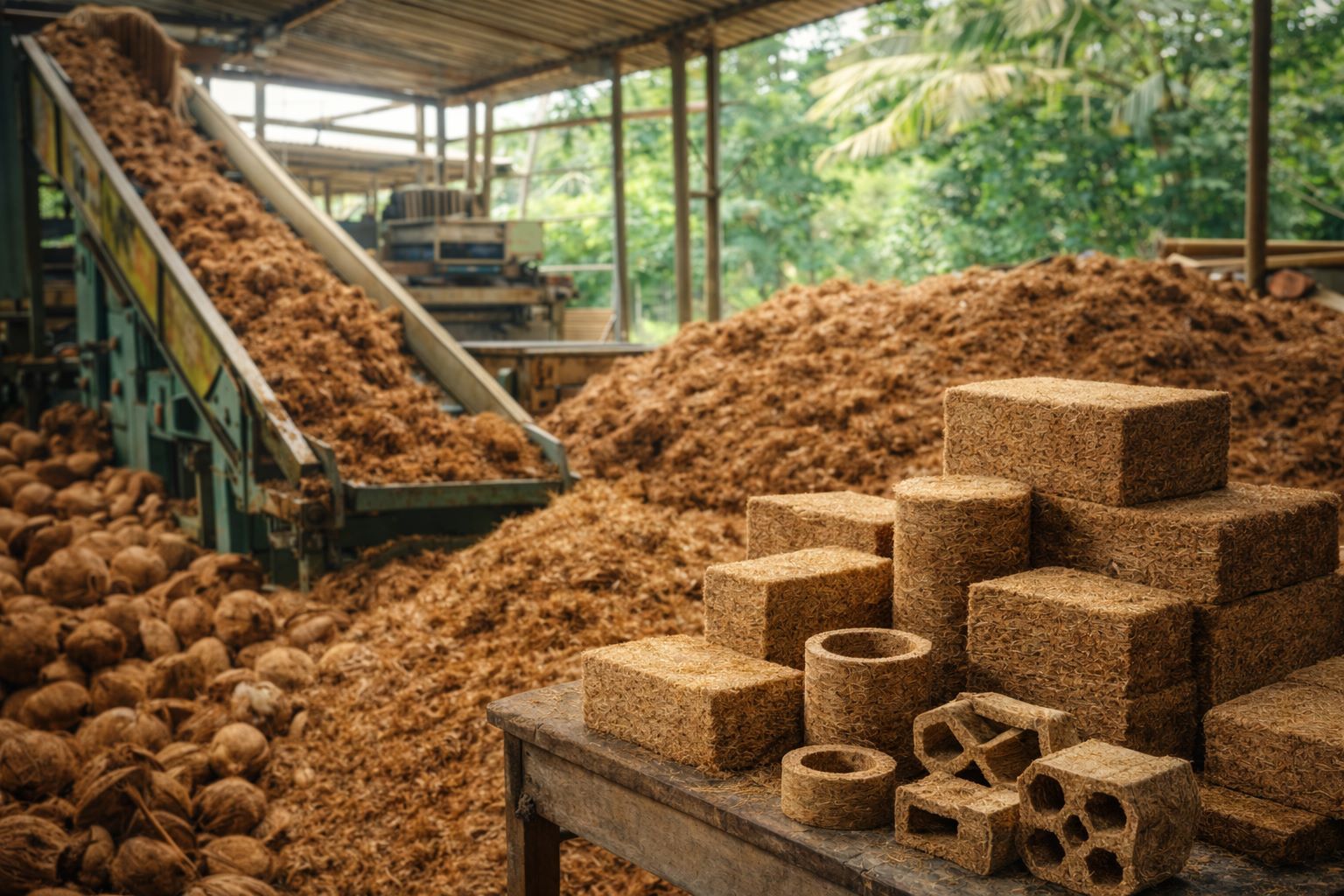 Coconut Insulation and Packaging Facility